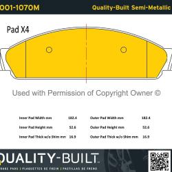 QUALITY-BUILT 10011070M