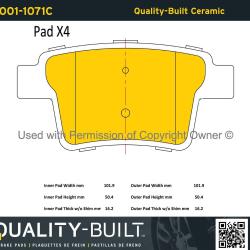 QUALITY-BUILT 10011071C