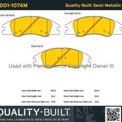 QUALITY-BUILT 10011074M