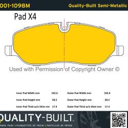 QUALITY-BUILT 10011098M