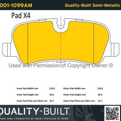 QUALITY-BUILT 10011099AM