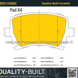 QUALITY-BUILT 10011108C