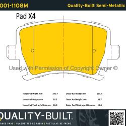 QUALITY-BUILT 10011108M
