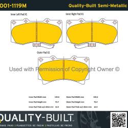 QUALITY-BUILT 10011119M
