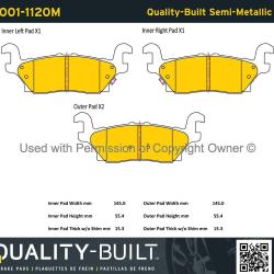 QUALITY-BUILT 10011120M