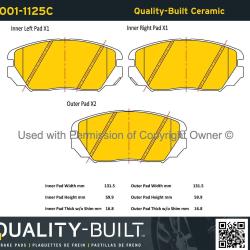 QUALITY-BUILT 10011125C