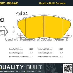 QUALITY-BUILT 10011184AC