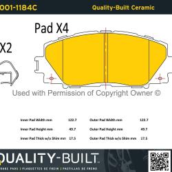 QUALITY-BUILT 10011184C