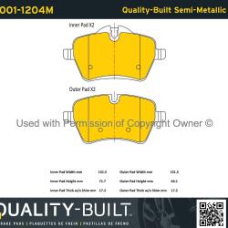 QUALITY-BUILT 10011204M