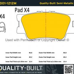 QUALITY-BUILT 10011212M