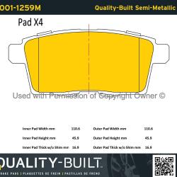 QUALITY-BUILT 10011259M