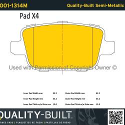 QUALITY-BUILT 10011314M