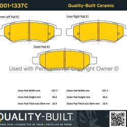 QUALITY-BUILT 10011337C