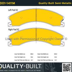 QUALITY-BUILT 10011411M