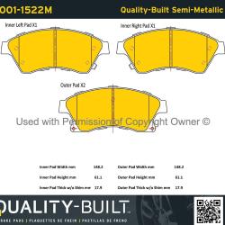 QUALITY-BUILT 10011522M