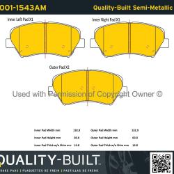 QUALITY-BUILT 10011543AM