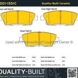 QUALITY-BUILT 10011551C