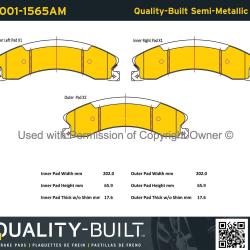 QUALITY-BUILT 10011565AM