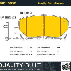 QUALITY-BUILT 10011585C