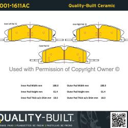 QUALITY-BUILT 10011611AC