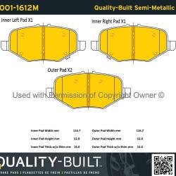 QUALITY-BUILT 10011612M