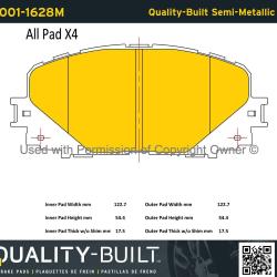 QUALITY-BUILT 10011628M