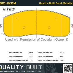 QUALITY-BUILT 10011631M
