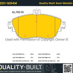 QUALITY-BUILT 10011694M