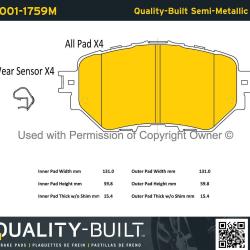 QUALITY-BUILT 10011759M