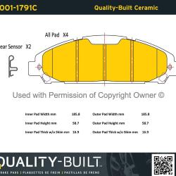 QUALITY-BUILT 10011791C