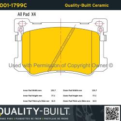 QUALITY-BUILT 10011799C
