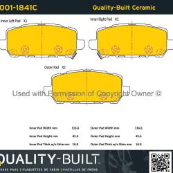 QUALITY-BUILT 10011841C