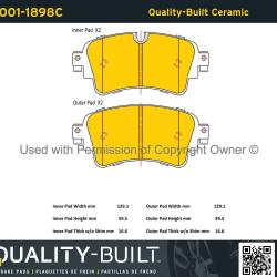 QUALITY-BUILT 10011898C