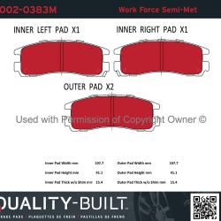 QUALITY-BUILT 10020383M