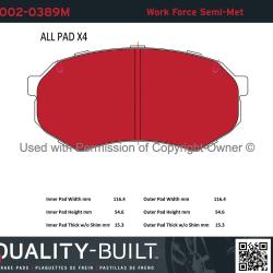QUALITY-BUILT 10020389M