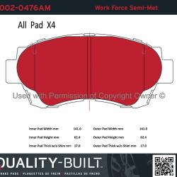 QUALITY-BUILT 10020476AM