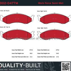 QUALITY-BUILT 10020477M