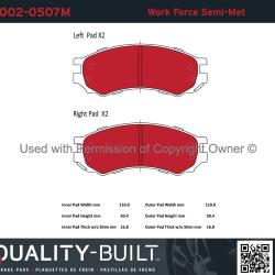 QUALITY-BUILT 10020507M