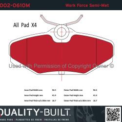 QUALITY-BUILT 10020610M