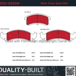 QUALITY-BUILT 10020623M