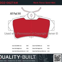 QUALITY-BUILT 10020627AM