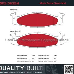 QUALITY-BUILT 10020632M