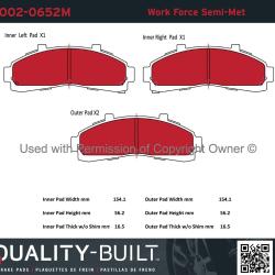 QUALITY-BUILT 10020652M