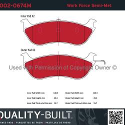 QUALITY-BUILT 10020674M