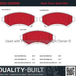 QUALITY-BUILT 10020699M