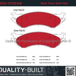 QUALITY-BUILT 10020702AM
