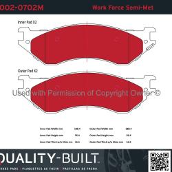 QUALITY-BUILT 10020702M