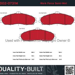 QUALITY-BUILT 10020731M