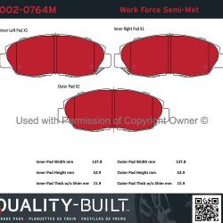 QUALITY-BUILT 10020764M