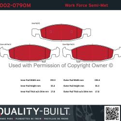 QUALITY-BUILT 10020790M